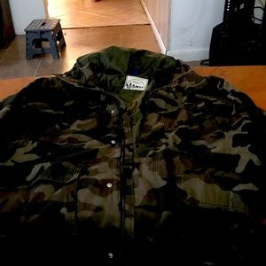 Camouflage Winter Coat